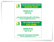 in danh thiếp – in name card