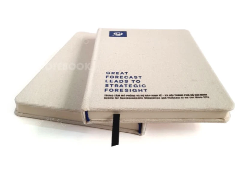sổ vải canvas thân thiện môi trường quà tặng doanh nghiệp xu hướng xanh
